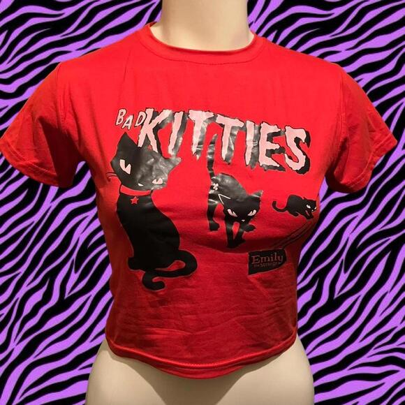 Emily The Strange Tops - Message me prior to purchase!!!